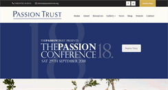 Desktop Screenshot of passiontrust.org